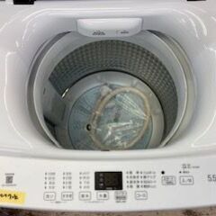 ID:667792　全自動洗濯機５．５ｋ　ハイアール　２０２４年製の画像
