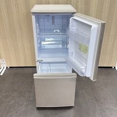 A1466🌟激安‼️2019年製シャープ2ドア冷蔵庫SJ-C14D-N🌟の画像