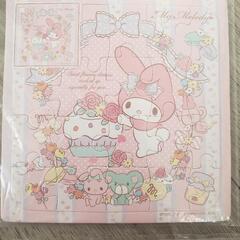 🧩マイメロディとクロミちゃんのジグソーパズルの画像
