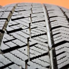 【BS BLIZZAK VRX2 195/65R15】スタッドレス【BS BALMINUM 15インチ 6J5HPCD100+43】21年製 バリ溝 プリウス等　(KTN481)の画像