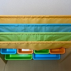 　カラー棚　子供棚　おもちゃ棚　本棚　の画像