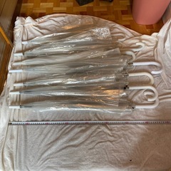 ビニール傘8本　水洗い清掃済み　すべて完動品