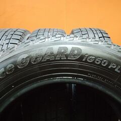 YOKOHAMA ice GUARD iG50 PLUS 195/65R15 15インチ スタッドレス 4本 20年製 バリ溝 プリウス セレナ ヴォクシー ストリーム等　(KTF334)の画像