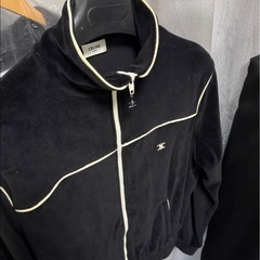   CELINE　ベルベットトラックスーツジャケット　Mセリーヌジャージベロアの画像