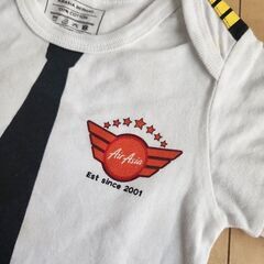 希少 エアアジア ロンパースの画像