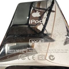 Apple iPod 5th Generation (Video) 30GB モデル A1136の画像