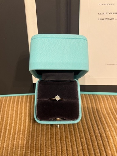 【20%値下げ済】婚約指輪Tiffany & Co.ダイヤモンドリング