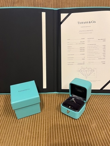 【20%値下げ済】婚約指輪Tiffany & Co.ダイヤモンドリング