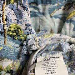 SAINT LAURENT PARIS アロハシャツの画像