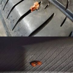 YOKOHAMA BluEarth-GT AE51 185/65R15 15インチ 夏タイヤ 4本 21年製 バリ溝 シエンタ ノート フリード アリオン ティーダ等　(KTG341) の画像