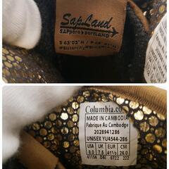 【極美品】Columbia　コロンビア　サップランド　滑らない靴　チャッカブーツ　の画像