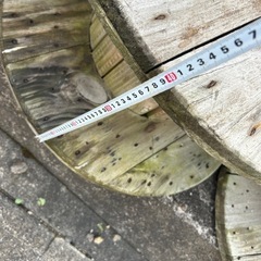 ケーブルドラム　BBQ テーブル　子供遊びの画像