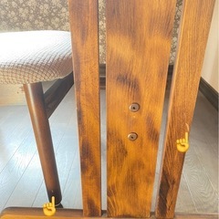 【お譲り先決定済】ダイニングテーブル＆椅子4脚の画像