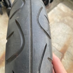 バイクタイヤ・ホイールセット 3.00-10 965mmの画像