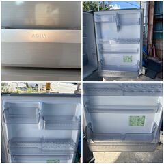 【❗️✨美品・大容量✨❗️】 AQUA 冷蔵庫 355L 4ドア 2020年製 大容量 家族向け✨簡易清掃・動作確認済み❗️の画像