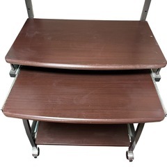 ☆中古　パソコンラック　パソコンデスク　
高さ155cm×幅66cm×奥行き47cmの画像