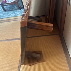 紅紫檀の座卓の画像