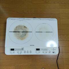 アイリスオーヤマIHクッキングヒーターの画像