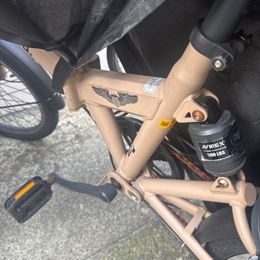 AVIREX（アヴィレックス）折りたたみ 自転車 AV-206GRS キャンプなどに
