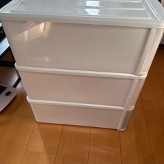 収納ケース3段の画像