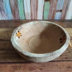 陶器皿　苔玉の画像