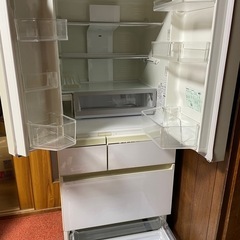 パナソニック冷蔵庫 450L 2017年製 ホワイトの画像