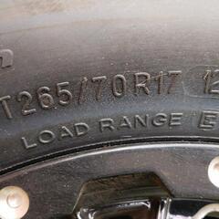 BFGoodrich　AT4本　ホイール付きの画像