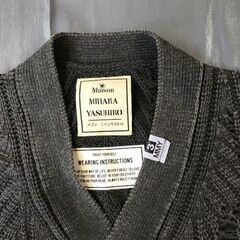 Maison MIHARA YASUHIRO カーディガンの画像