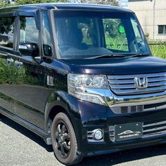 コミコミ🚘車検付！社外アルミ！Bカメラ！両側パワスラドア！ETC！NBOXカスタム！の画像