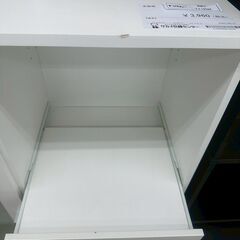 ★リユースのサカイ高崎店★TJ12592  食器棚 白 H110.5×D39.5×W75 クリーニング済みの画像