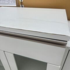 ★リユースのサカイ高崎店★TJ12593  食器棚 白 H89×D39.5×W60 クリーニング済みの画像