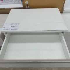 ★リユースのサカイ高崎店★TJ12593  食器棚 白 H89×D39.5×W60 クリーニング済みの画像