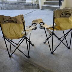 colemanのチェア  2脚セットの画像