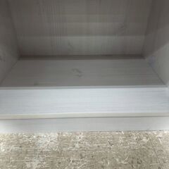 ★リユースのサカイ高崎店★TJ12594 佐藤産業(株) レンジ台 ベージュ H82×D40×W88 クリーニング済みの画像