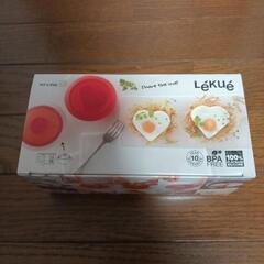 新品未使用LUKUEルクエクッキー型ハート型卵料理の画像