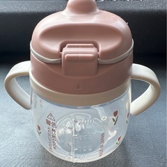 ＊美品＊Combi ストロー付き子ども用コップ 240mlの画像