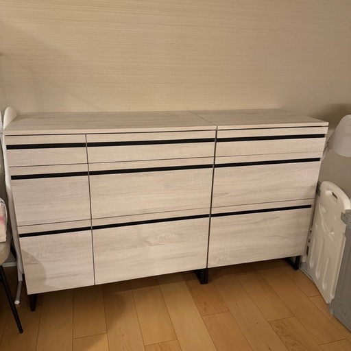 【美品】リビングキャビネットセット