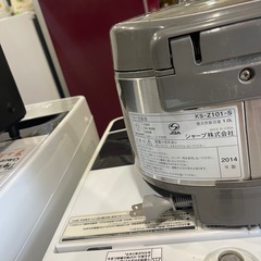 SHARP　5.5合炊き炊飯器　2014年製　KS－Z101　一か月保証付き　【リサイクルショップ道楽屋】の画像