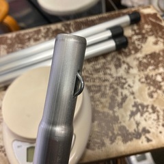 メーカー不明　長さ33.5cm　ポール4本 の画像