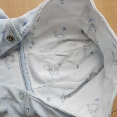 ハワイ購入 くまさんロンパース 60~70の画像