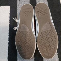 CONVERSE　ギンガムチェックスニーカー　23.5cmの画像