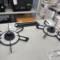 【都市ガスガスコンロ】【リンナイ】クリーニング済/6ヶ月保証付き【管理番号12708】野の画像