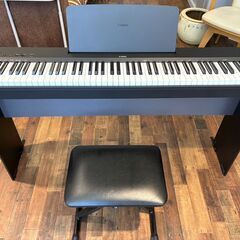 ★24年製★ ヤマハ電子ピアノ P145 専用スタンド、ピアノ椅子付き 【マジカルスケッチ】の画像