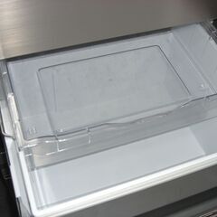 (1台限り★ジモティー特典あり★単身で自炊される方などに）日立　3ドア冷蔵庫２６５L　２０２０年製　R-27KV-1　54ｃｍ幅　真ん中野菜室　ライトブラウン　高く買取るゾウ八幡東店の画像