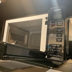 【ジモティー割】アイリスオーヤマ　2020年製　電子レンジ　（ID1245）の画像