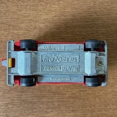 レトロ・当時物❗️ マジョレット フォーゴン FOURGON フランス製🇫🇷 ミニカー 黄色の画像
