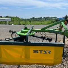 スター　ジャイロレーキ ジャイロテッダ 牧草　稲ワラ 麦かん MGR2220 集草幅 約2200mm 拡散 反転 畜産 集草 トラクター 作業機 ジャイロテッダー ジョイント付き 農機具　宮崎の画像