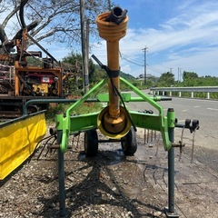 スター　ジャイロレーキ ジャイロテッダ 牧草　稲ワラ 麦かん MGR2220 集草幅 約2200mm 拡散 反転 畜産 集草 トラクター 作業機 ジャイロテッダー ジョイント付き 農機具　宮崎の画像