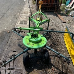 スター　ジャイロレーキ ジャイロテッダ 牧草　稲ワラ 麦かん MGR2220 集草幅 約2200mm 拡散 反転 畜産 集草 トラクター 作業機 ジャイロテッダー ジョイント付き 農機具　宮崎の画像