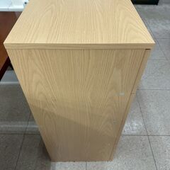 ★リユースのサカイ高崎店★TJ12601  整理ダンス ライトブラウン H90×D40×W79.5 クリーニング済みの画像